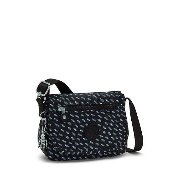 Sac Mini Kipling Sabian Printed Crossbody Bleu | FR 1862IL